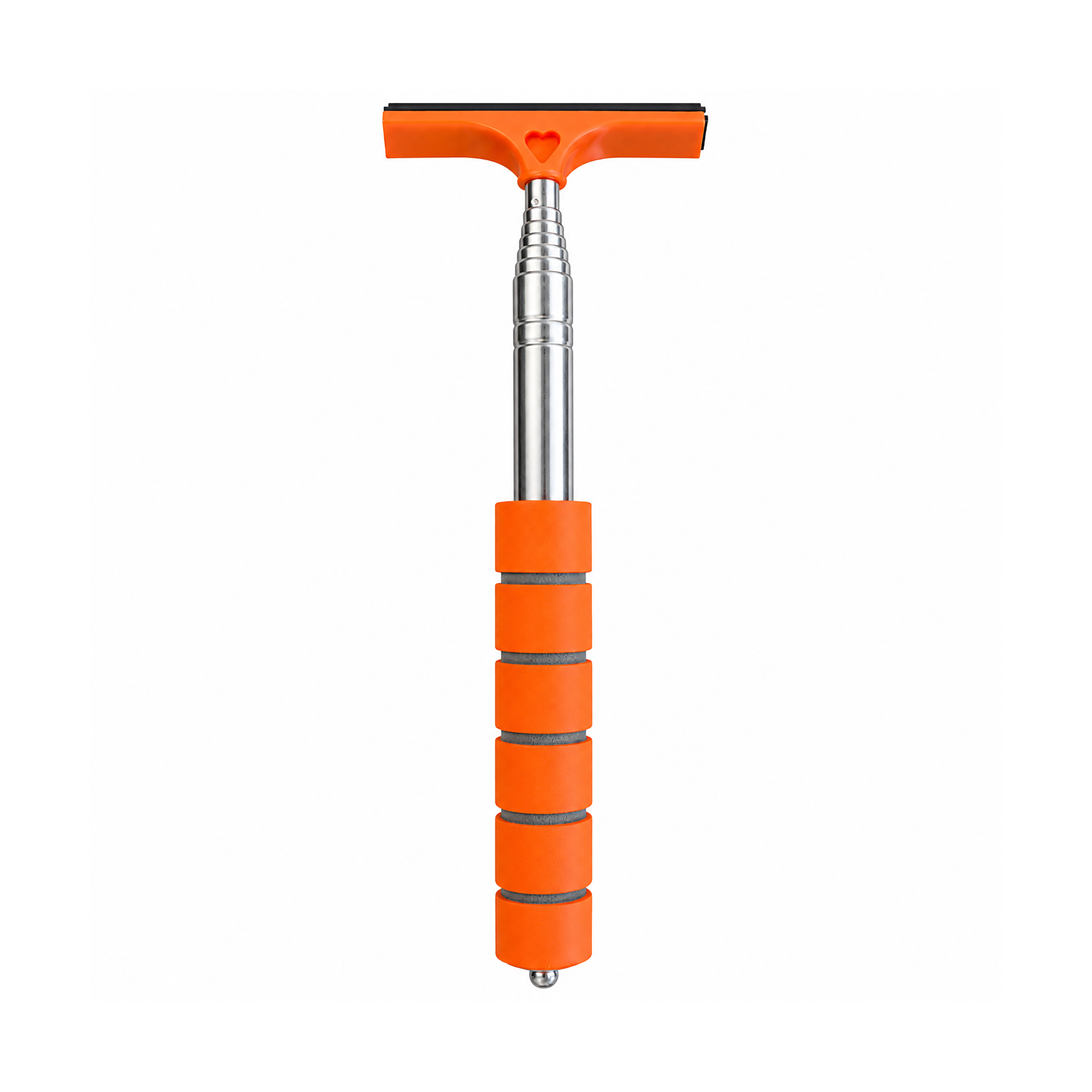 BURCO TELESCOPING SIDEVIEW MIRROR SQUEEGIE-ORANGE